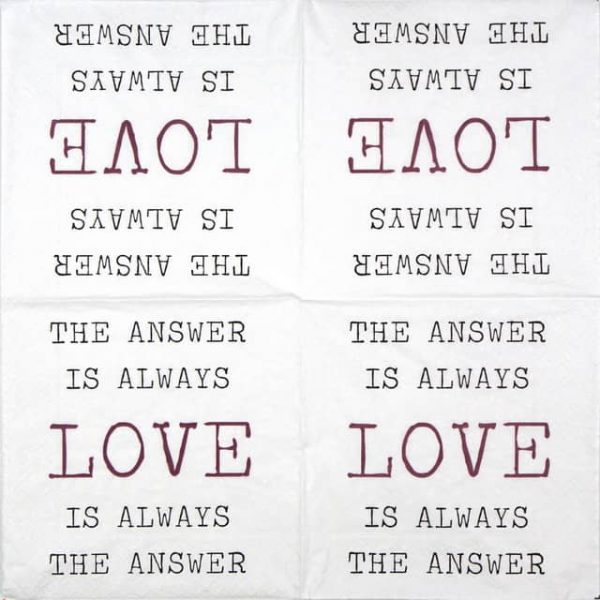 Paper Napkin - Always Love - Image 2