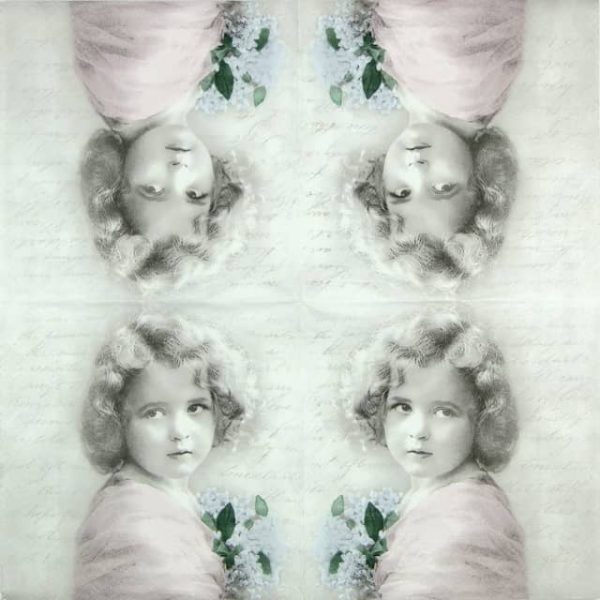 Lunch Napkins (20) - Girl Poem - Image 2
