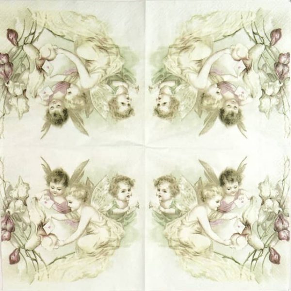 Paper Napkin - Love Letter Fairies