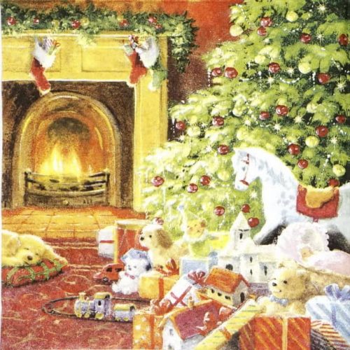 Paper Napkin - Christmas Eve