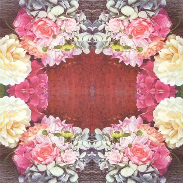 Paper Napkin - Hortensias d' Automne - Image 2