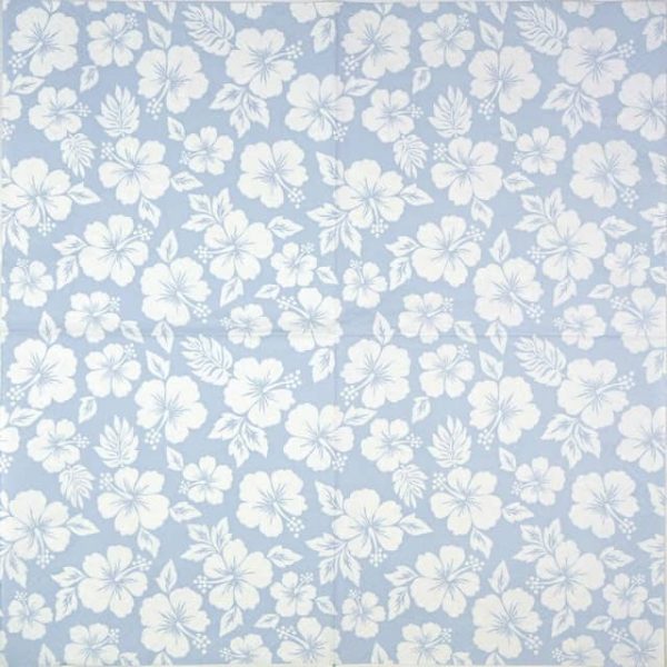 Paper Napkin - Hibisco Aqua