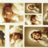 Rice Paper - Old Pictures Girls in Winter (22 x 32cm)