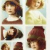 Rice Paper - Old Pictures Girl with Cap (22 x 32cm)