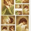 Rice Paper - Old Pictures Young Ladies (22 x 32cm)