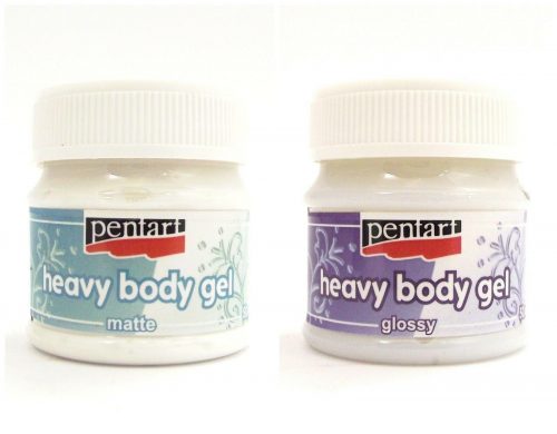Pentart Heavy Body Gel, Thick Paste, Matte or Glossy