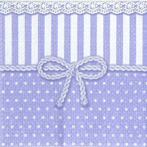 Paper Napkin - Bow Lavender