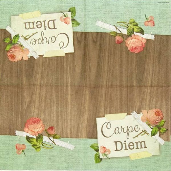 Paper Napkin - Carpe Diem