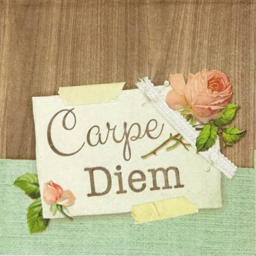 Paper Napkin - Carpe Diem
