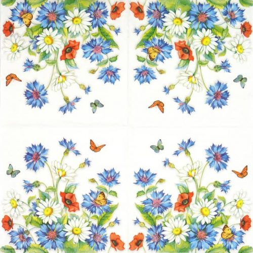 Paper Napkin - Cornflower
