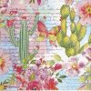 Lunch Napkins (20) - Roses & Cacti