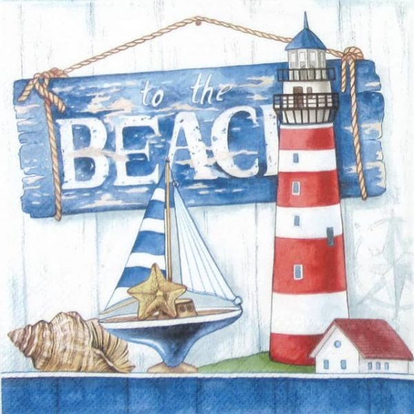 Lunch Napkins (20) - To the Beach