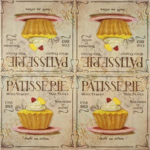 Paper Napkin - Patisserie