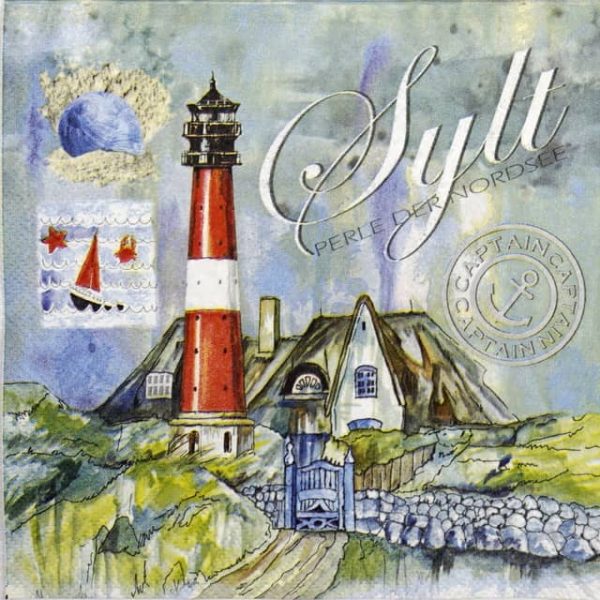 Paper Napkin - Sylt pearl