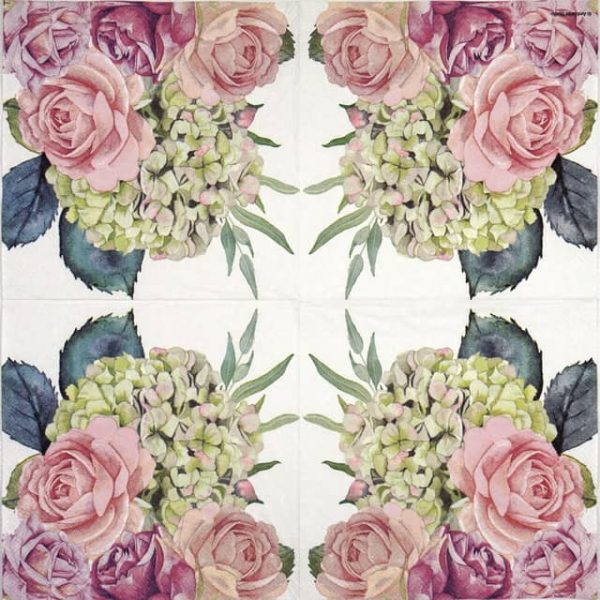 Paper Napkin - Rose Garden - Image 2