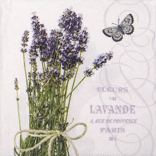 Cocktail Napkins (20) - Bunch Of Lavender