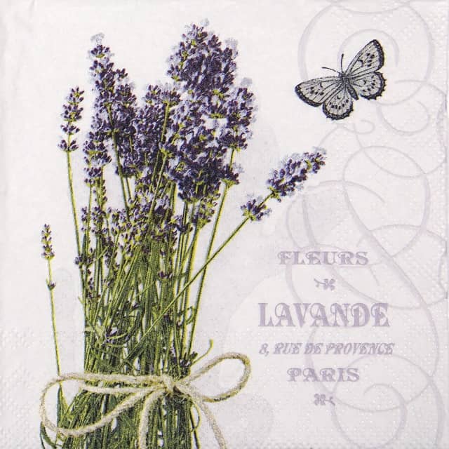 Lunch Napkins (20) - Bunch of Lavender