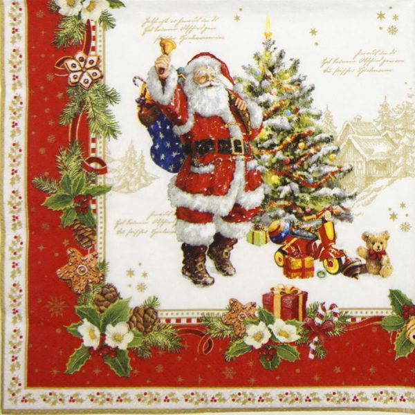 Paper Napkin - Christmas Memories