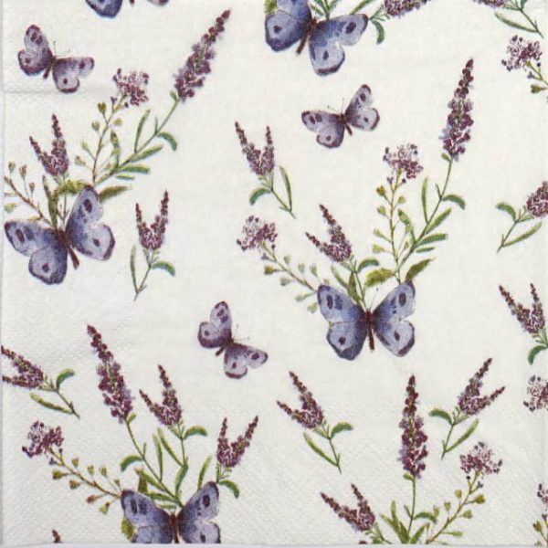 Paper Napkin - La Lavender Cream