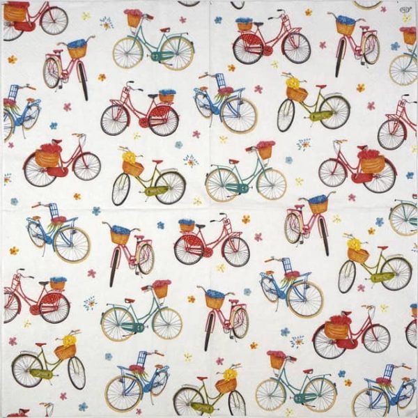 Paper Napkin - Bicycle - Image 2