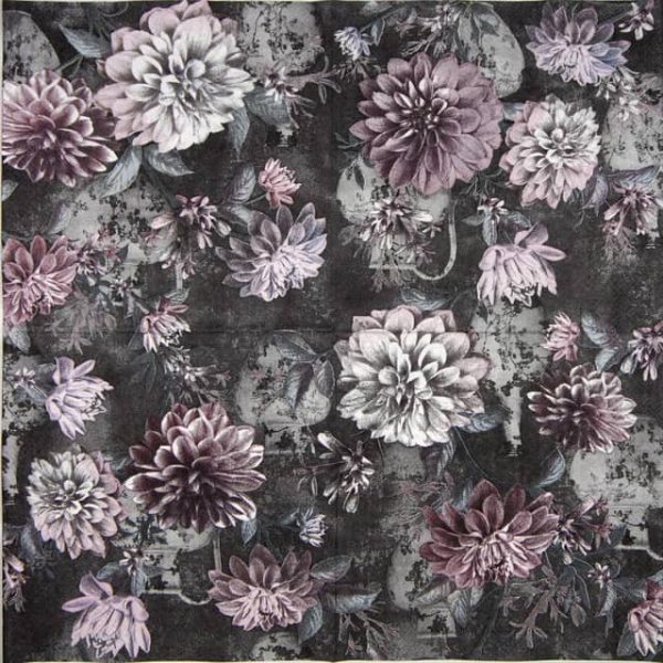 Paper Napkin - Daria dark grey