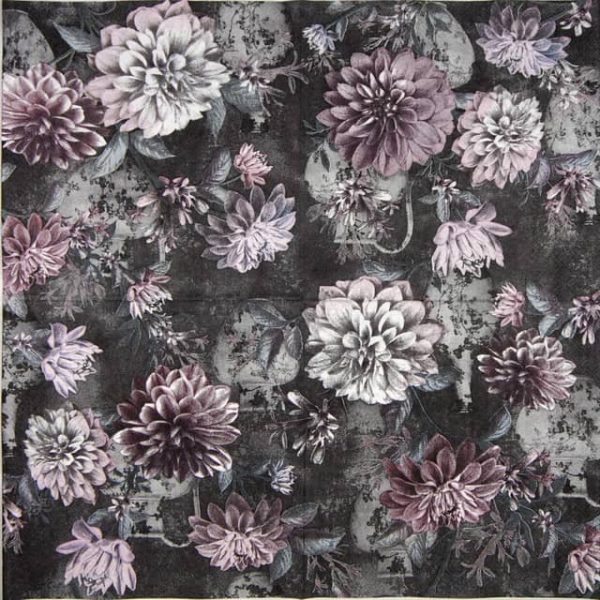 Cocktail Napkin - Daria dark grey - Image 2