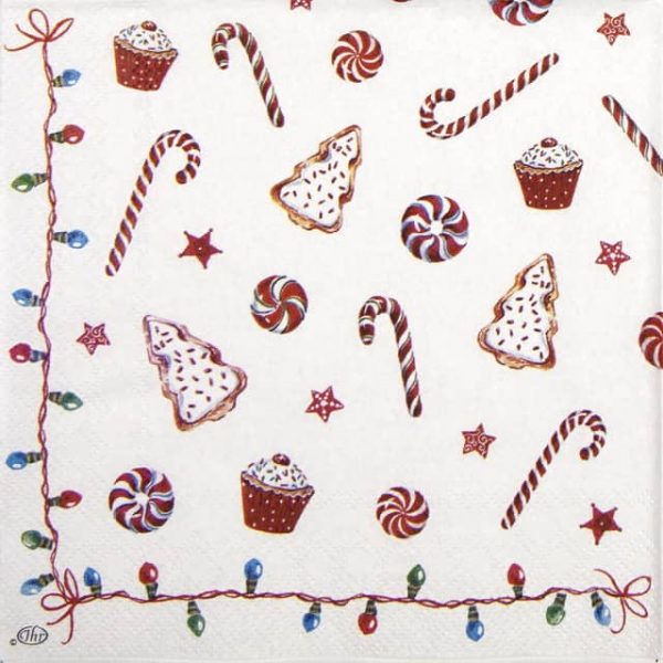 Paper Napkin - Christmas Sweets