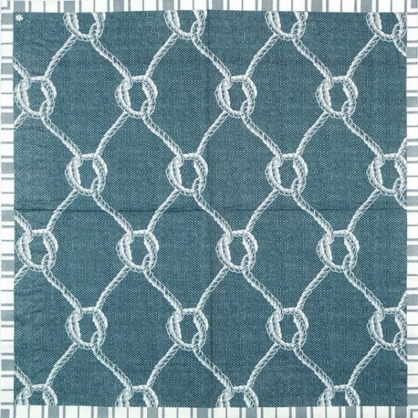 Lunch Napkins (20) - Blue Knots