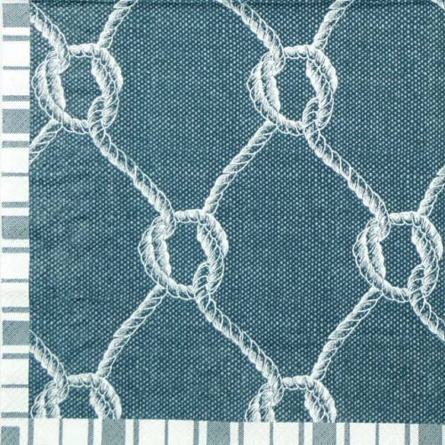 Lunch Napkins (20) - Blue Knots