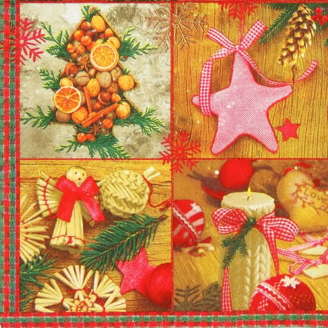 Lunch Napkins (20) - Christmas Country