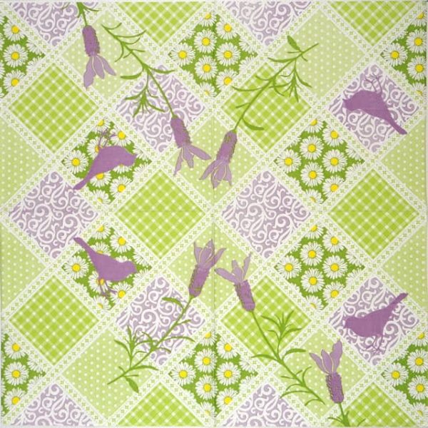 Paper Napkin - Garden lilac - Image 2