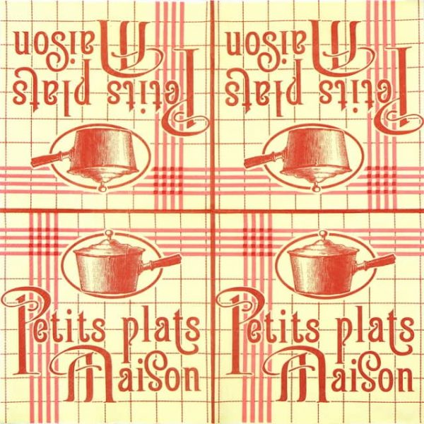 Paper Napkin - Retro Style Homemade Food - Image 2