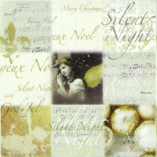 Paper Napkin - Silent Night