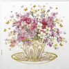 Paper Napkin - Nigel Quiney: Tea Cup Blossoms