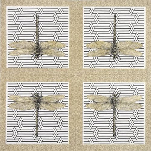 Paper Napkin - Bazaart: Dragonfly