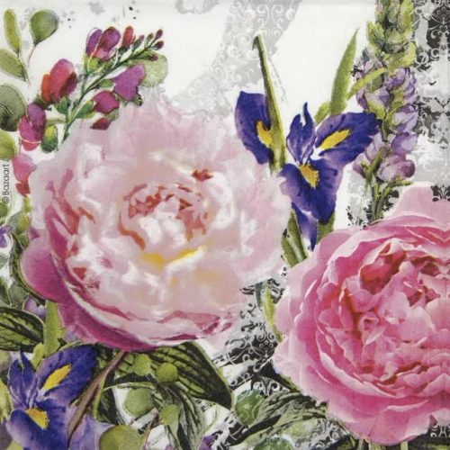 Lunch Napkins (20) - Bazart: Jardin des Roses