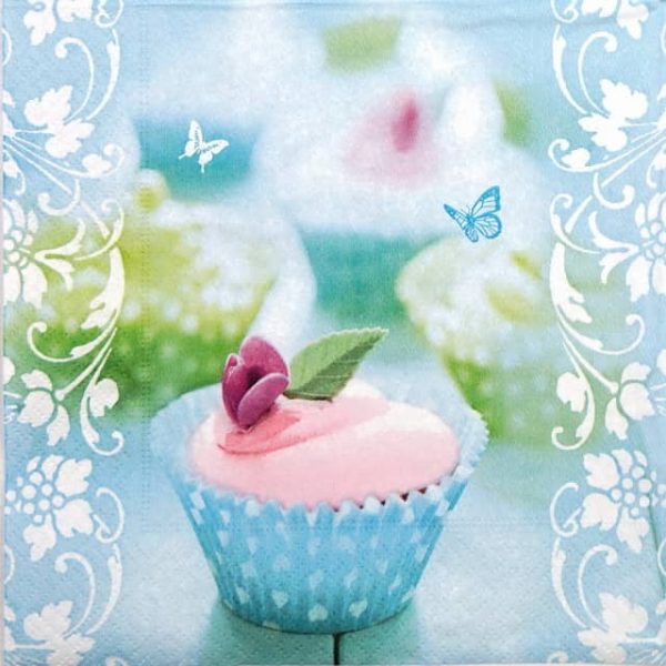 Paper Napkin - Sweet cupcake