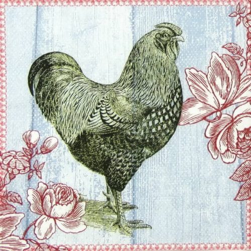 Lunch Napkins (20) - Painted Rooster