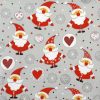 Lunch Napkins (20) -  Funny Santas