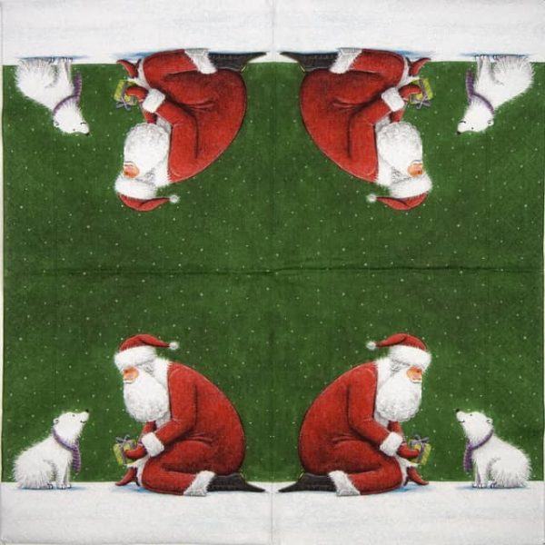 Paper Napkin -First Xmas