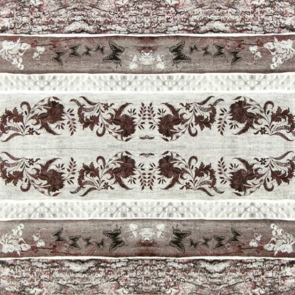Paper Napkin - Bark and Ornaments - Image 2