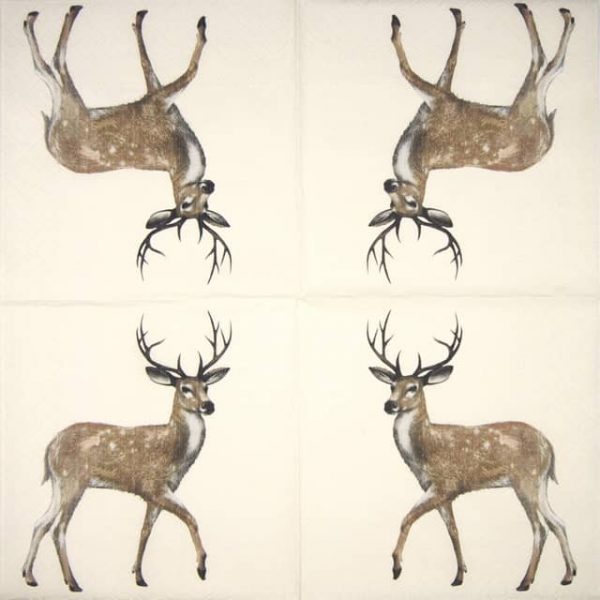 Lunch Napkins (20) - Walking Deer