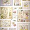 Rice Paper - Vintage Food and Travel Collage, 50x70cm
