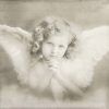 Paper Napkin - White Angel