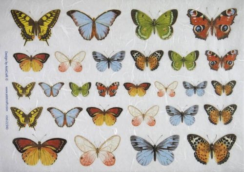 Rice Paper - Butterflies Collection