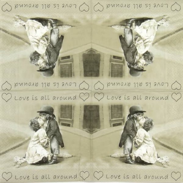 Paper Napkin - Forever Love - Image 2