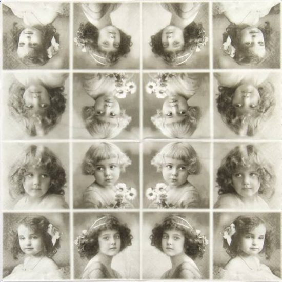 Paper Napkin Four Girls Napkin Shop