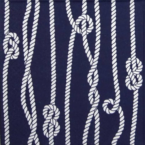 Paper Napkin - Marine Rope & Knots