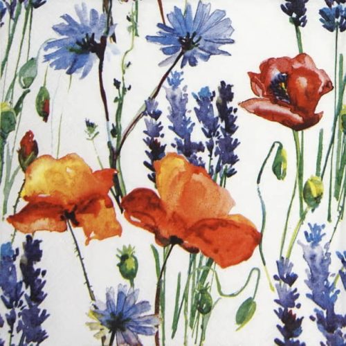 Lunch Napkins (20) - Wild Summer Flowers