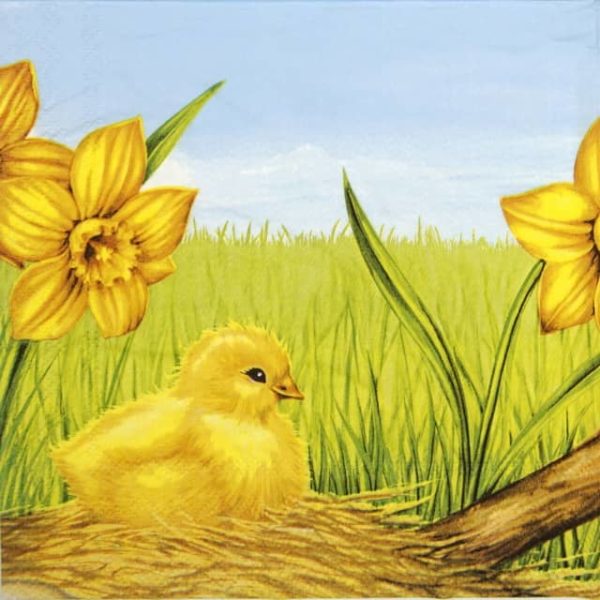 Paper Napkin - Easter Starts